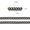 Brass Twisted Chains CHC-S095-AB-NF-6