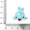 Marine Theme Opaque Resin Pendants RESI-P047-01C-P-3