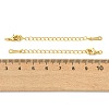 SHEGRACE Brass Curb Chain Extender XGR0150G-165G-3