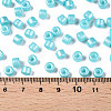 Baking Paint Pearlized Glass Seed Beads SEED-T008-03Q-5