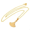 201 Stainless Steel Pendant Necklaces LS-NJEW-G118-04G-3