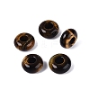 Natural Tiger Eye European Beads G-Q602-04K-1