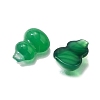 Natural Green Onyx Agate Cabochons G-Q018-01E-2