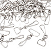 32Pcs 4 Styles Iron Swivel Clasps IFIN-TA0001-79-3