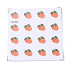 8 Sheets Plastic Waterproof Self-Adhesive Picture Stickers DIY-XCP0003-89-2