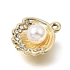 UV Plating Alloy Crystal Rhinestone Pendants RB-CBAD37D-37G-2