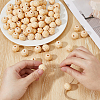 Wood Beads WOOD-FH0002-29B-3