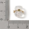 Natural Quartz Crystal Beads KK-D262-08G-02-3