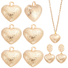 10Pcs Brass Pendants KK-BBC0028-18-1