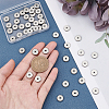 Unicraftale 50Pcs 304 Stainless Steel Spacer Beads STAS-UN0026-04-2