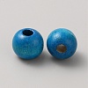 Wood European Beads WOOD-WH0024-160B-1