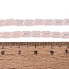 Electroplate Imitation Jade Glass Beads Strands EGLA-Q132-03A-B02-4
