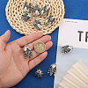 2 Bags Alloy Bead Caps FIND-PH0038-39AS-3