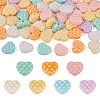 50Pcs Opaque Acrylic Beads OACR-TA0004-65-1