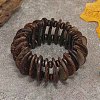 Bohemia & Ethnic Style Wood Stretch Bracelets for Women WG33998-07-1
