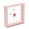 Square Transparent PE Thin Film Suspension Jewelry Display Box LS-CON-D009-01A-04-4