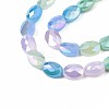 Electroplate Glass Beads Strands X-EGLA-S194-17E-3