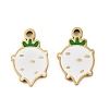 Vegetables 304 Stainless Steel Enamel Charms STAS-C137-02D-G-1