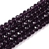 Glass Beads Strands EGLA-A044-T4mm-D15-1