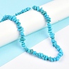 Natural Magnesite Beads Strands TURQ-P001-02A-02-5