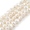 Natural Cultured Freshwater Pearl Beads Strands PEAR-A006-07G-X-2