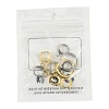 16Pcs 201 Stainless Steel Huggie Hoop Earrings Findings STAS-FS0002-26D-8