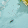 1Pc 925 Sterling Silver Column Bead Cage Pendants STER-BC0003-94-4