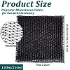 Polyester Rhinestones Fabric DIY-WH0578-42A-2