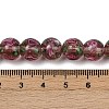 Handmade Glod Sand Lampwork Beads Strands LAMP-B028-03B-10mm-4