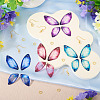 DIY Butterfly Wings Dangle Earring Making Sets DIY-TA0013-28-4