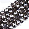 Electroplate Glass Bead Strands EGLA-R015-8mm-32-1