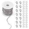 DIY Chain Bracelet Necklace Making Kit DIY-TA0005-87-2