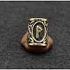 Tibetan Style Alloy European Beads PW-WG61710-23-1