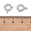 Brass Spring Ring Clasps KK-CBA1AE8-05C-P-3
