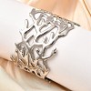 304 Stainless Steel Cuff Bangles BJEW-L705-02P-1