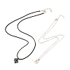 Rack Plating Alloy Heart Pendant Necklaces Sets NJEW-B081-06-2