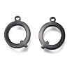 304 Stainless Steel Charms STAS-H112-Q-EB-2