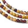 Natural Mookaite Beads Strands X-G-M438-A05-01-3