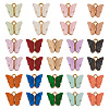  28Pcs 14Colors Acrylic Charms MACR-TA0001-33-2