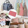 1Yard Stripe Pattern Polycotton Fabric DIY-MA0007-31A-5