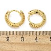 Triangle Brass Hoop Earrings EJEW-F359-10G-04-3