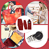 Rectangle Velvet Single Watch Storage Bag with Flip Cover ABAG-WH0038-59-6