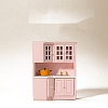 Mini Dollhouse Kitchen Pretend Play Table PW-WG838F5-01-2