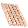 5Pcs 5 Style Wooden Rolling Pin DIY-GF0004-95-1