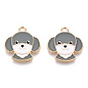 Alloy Enamel Pendants ENAM-S119-003C-2