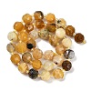 Natural Yellow Opal Beads Strands G-B125-O06-01-3