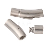 304 Stainless Steel Bayonet Clasps LS-STAS-C041-01-1