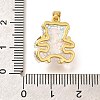 Brass Pendents KK-R212-18G-4