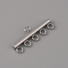 201 Stainless Steel Chandelier Component Links STAS-WH0043-06D-P-1-1