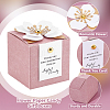40 Bags Flower Paper Candy Gift Boxes CON-WA0001-08-4